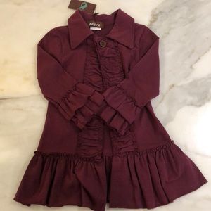 Adore burgundy tunic